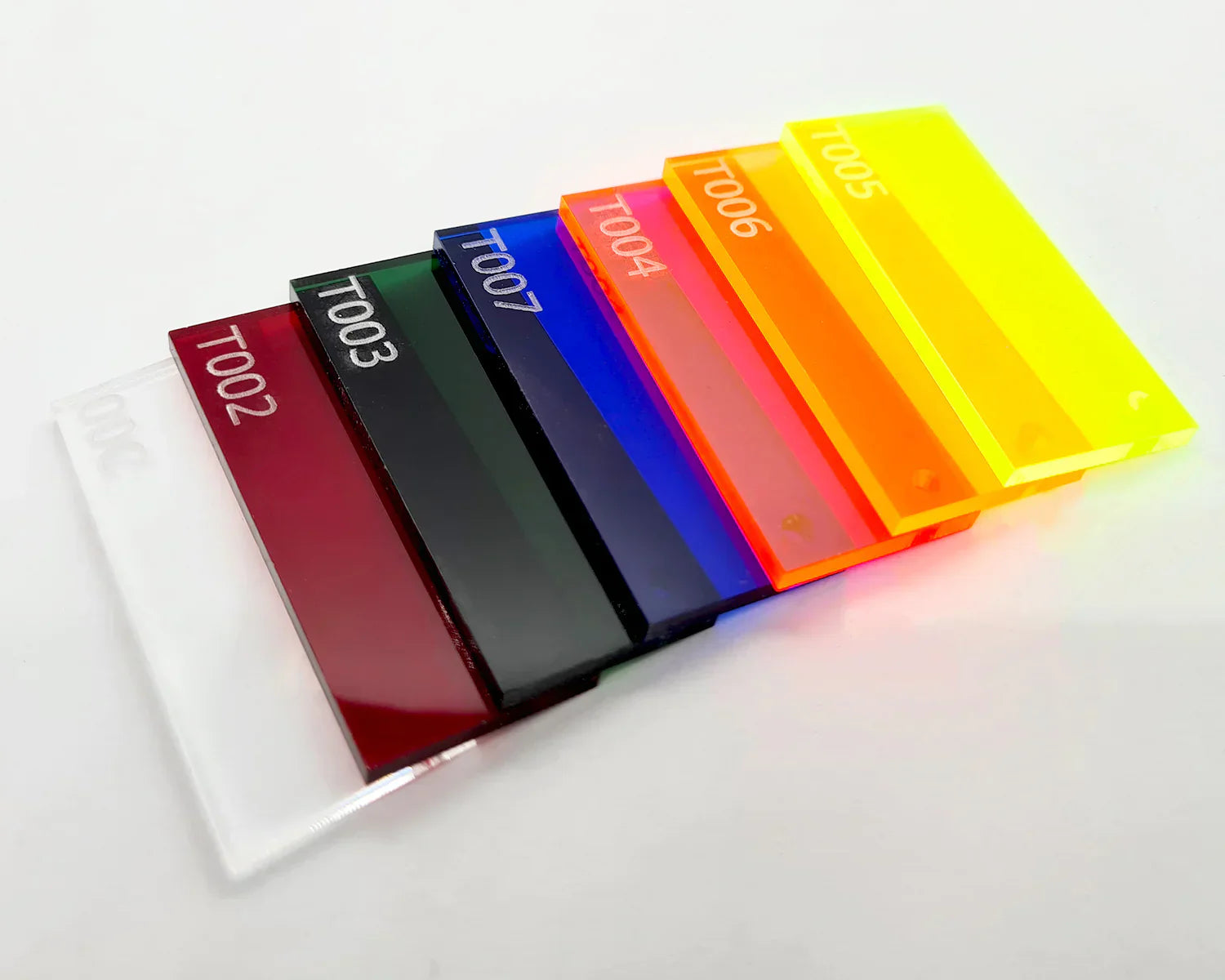Sample Transfparent Swatch Sample Packs (Transparent T***) – Flux Australia