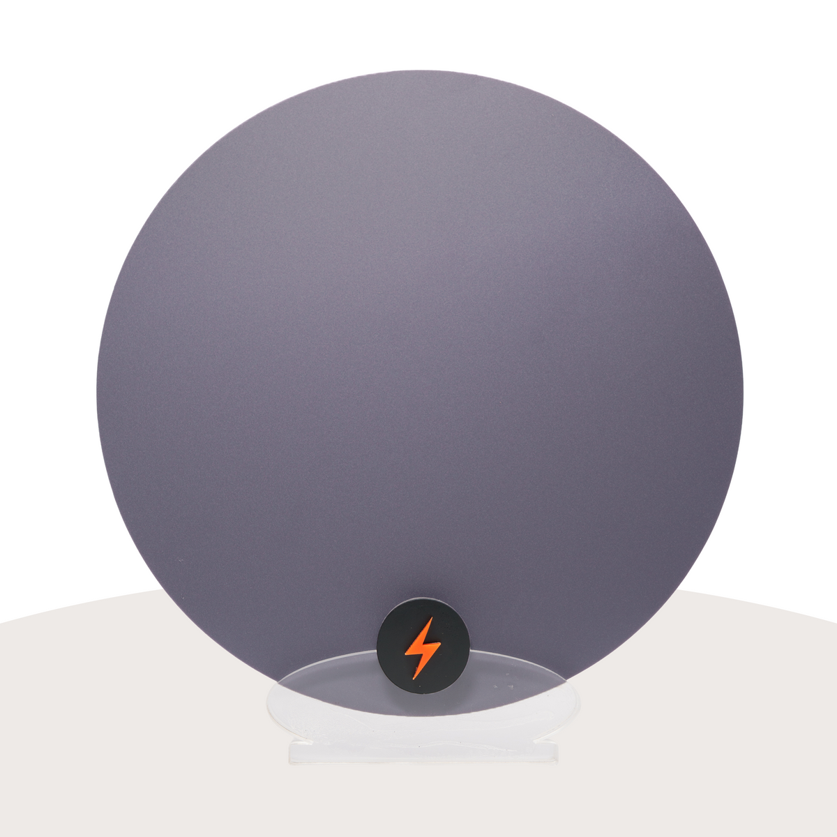 Inky Storm Earth Tone Acrylic — Matte front view