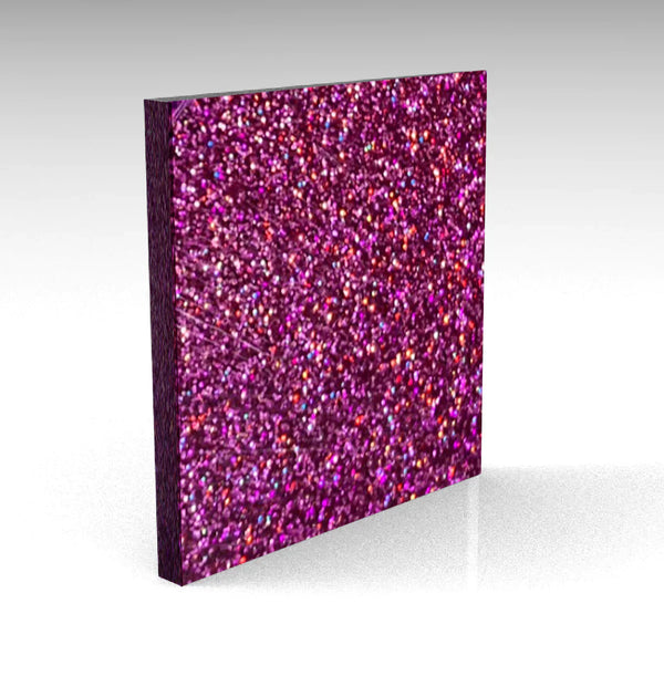 Holographic Violet Standard Glitter Acrylic