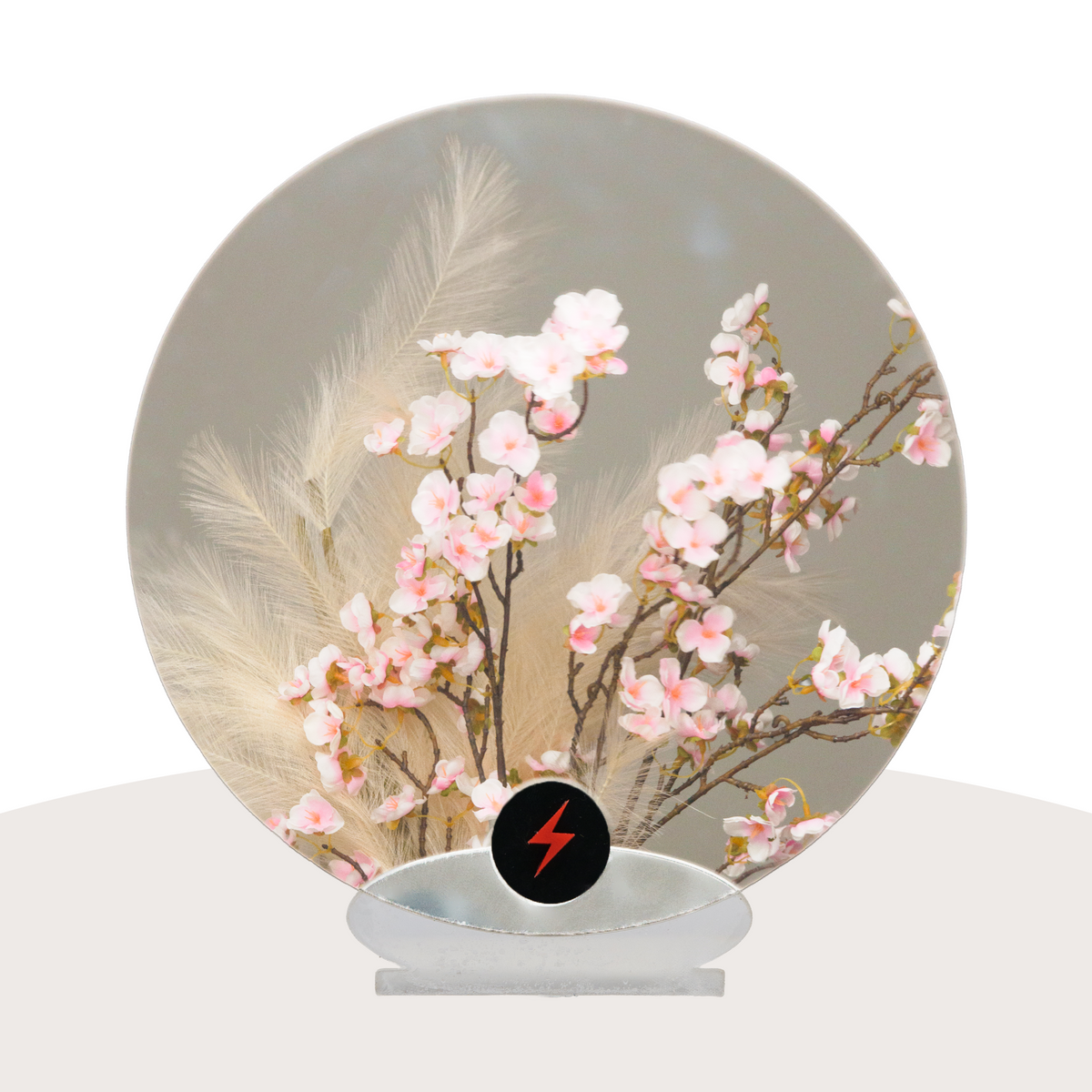 Silver Mirror Acrylic — Front view