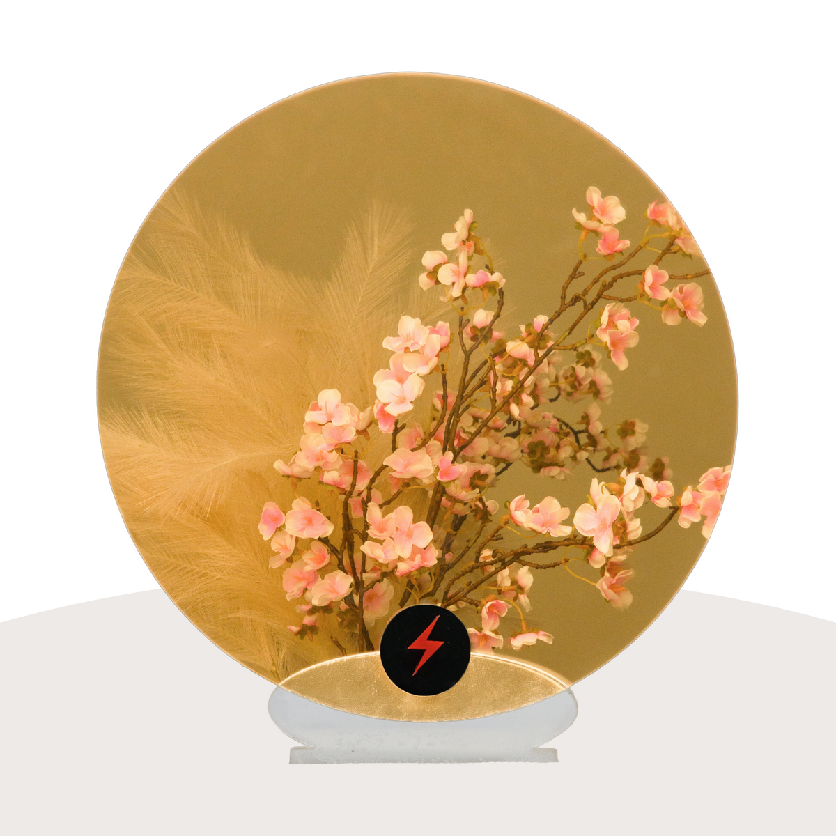 Antique Gold Mirror Acrylic — Front view