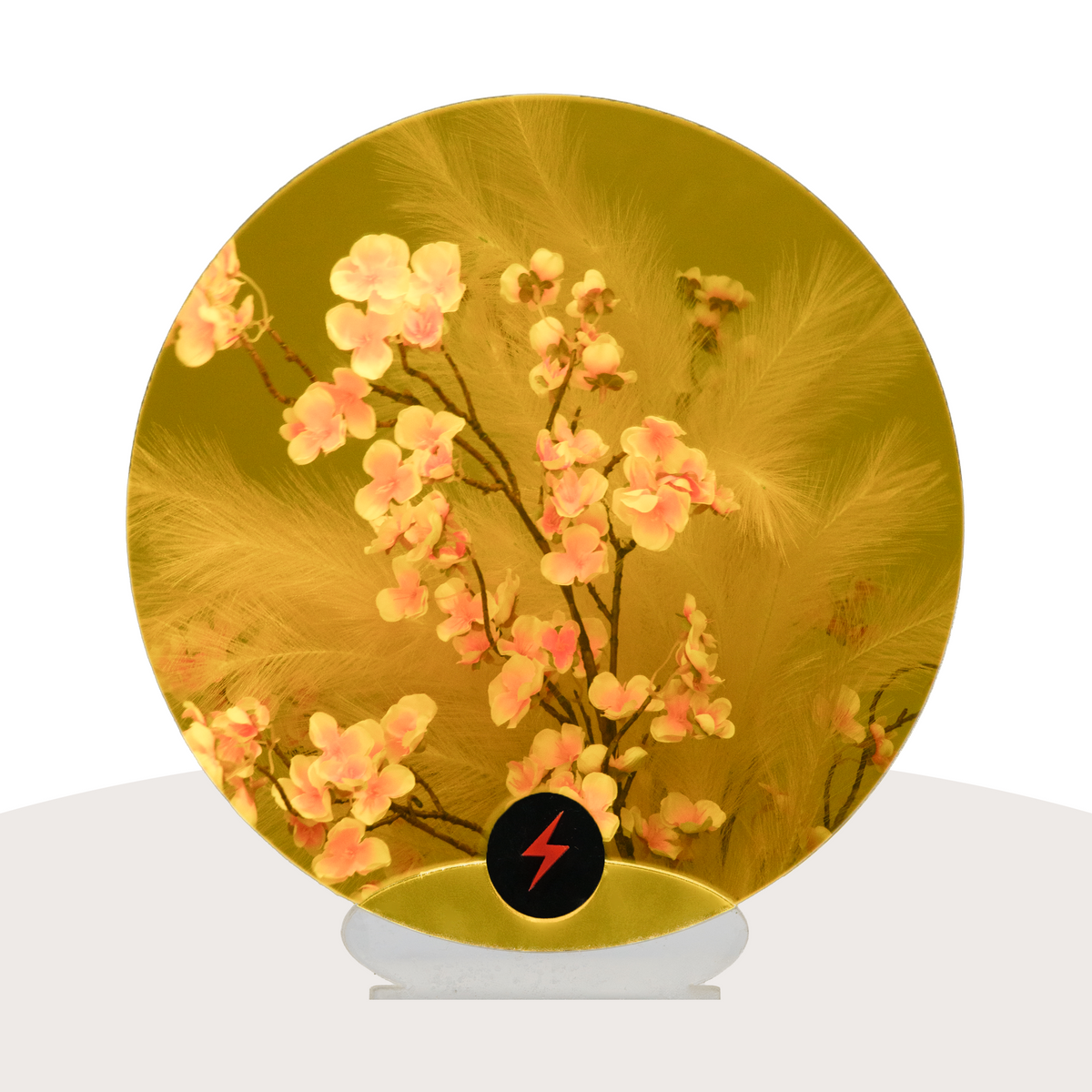 Yellow Mirror Acrylic — Front view