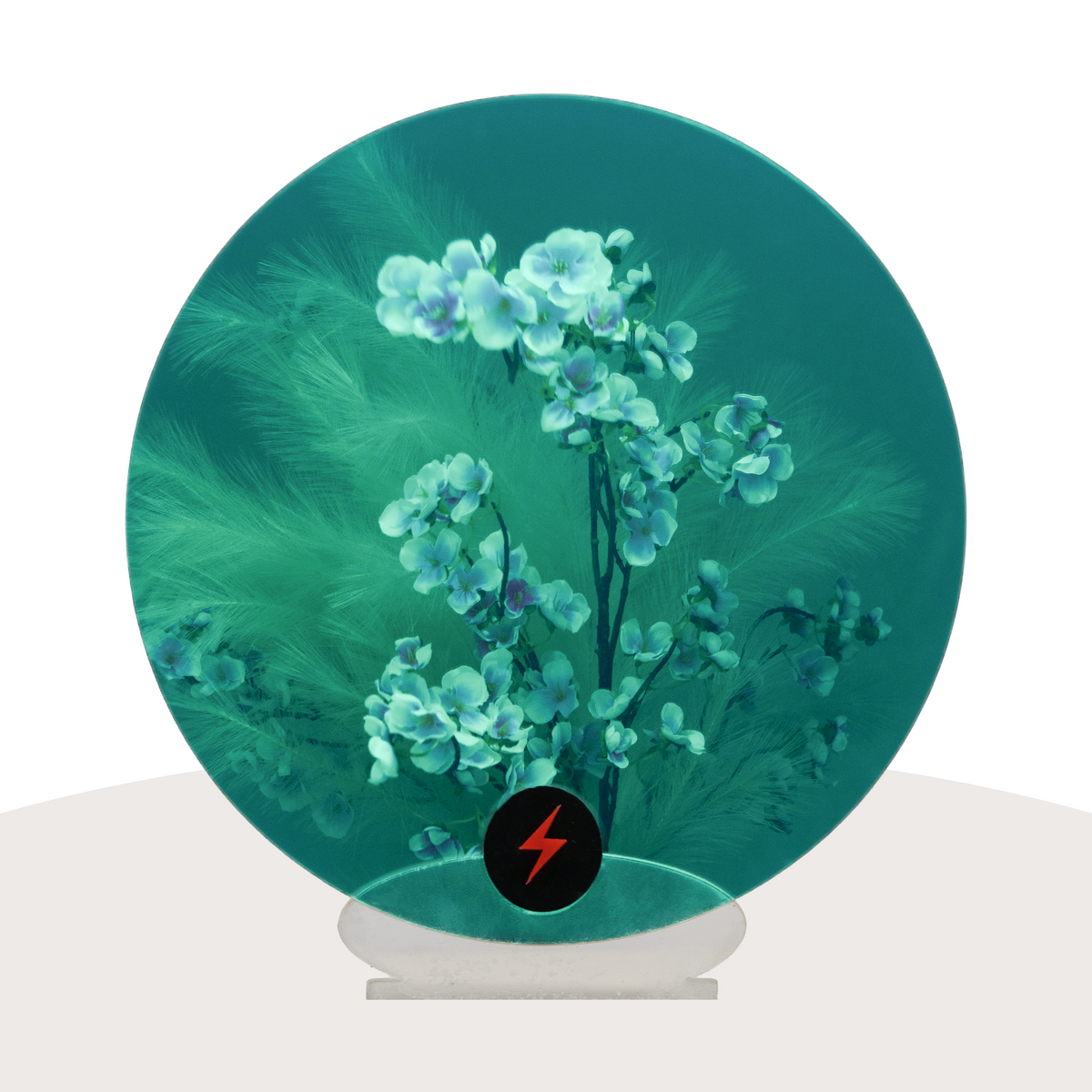 Green Mirror Acrylic — Front view