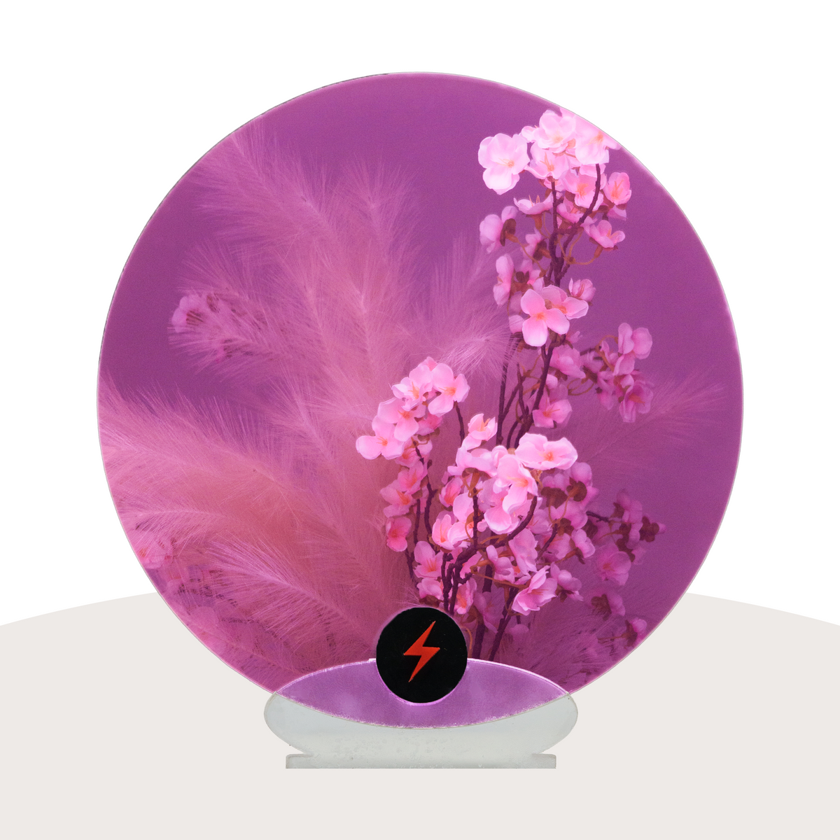 Mid Purple Mirror Acrylic — Front view