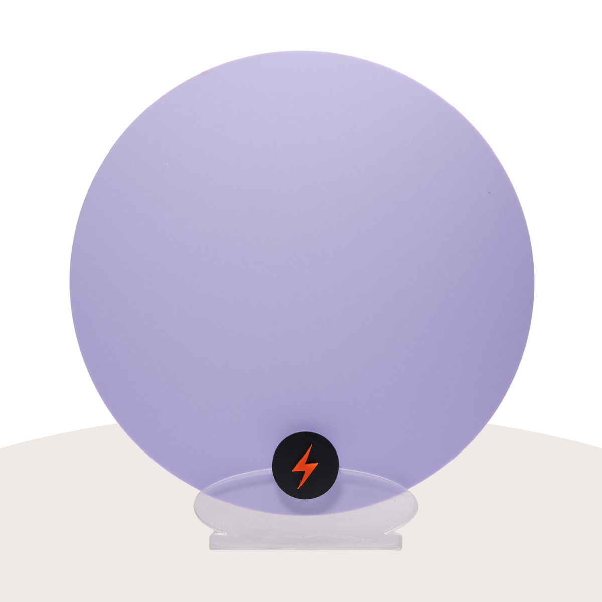 Parma Violet Pastel Acrylic — Matte front view