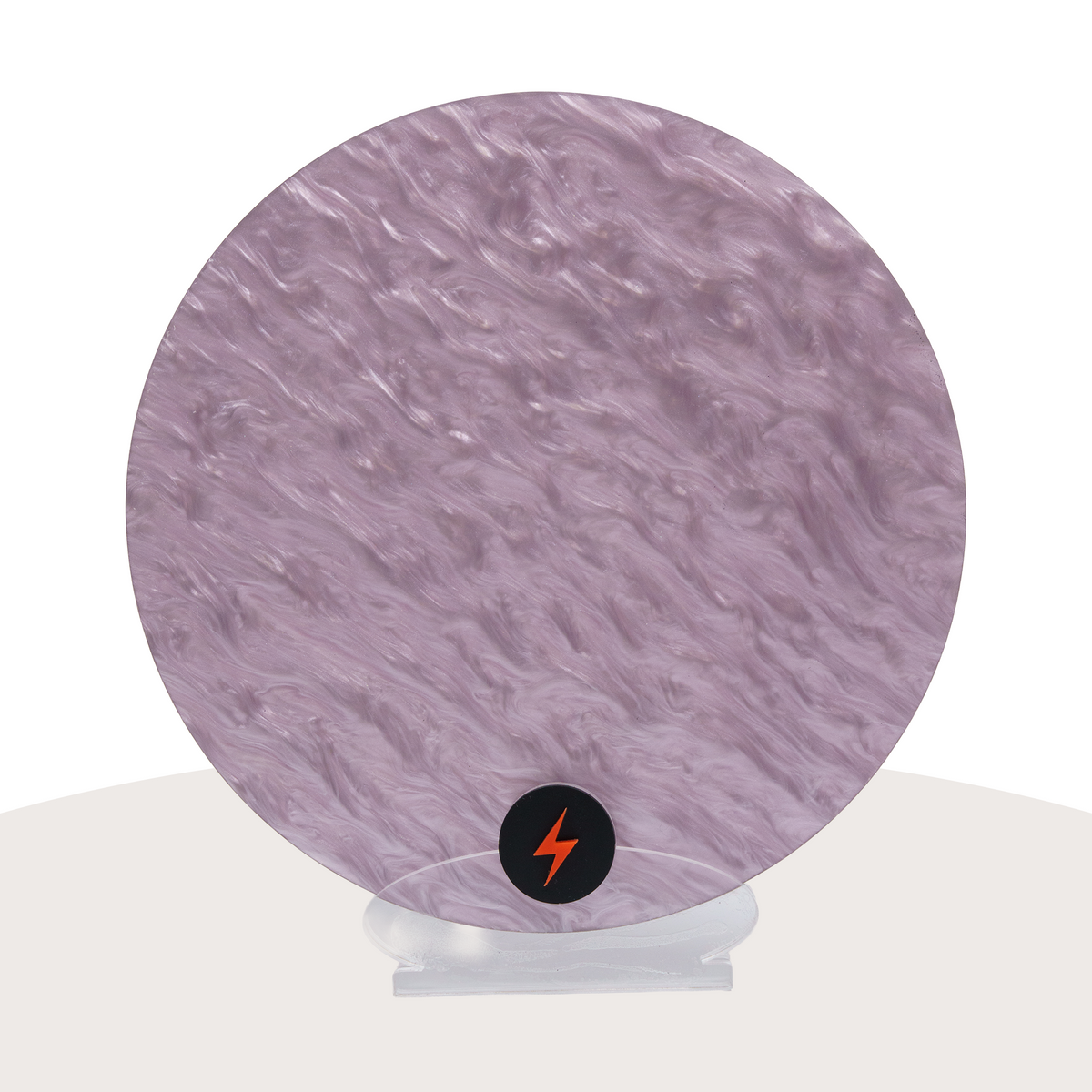 Violet Pearl Finish Acrylic — Front view