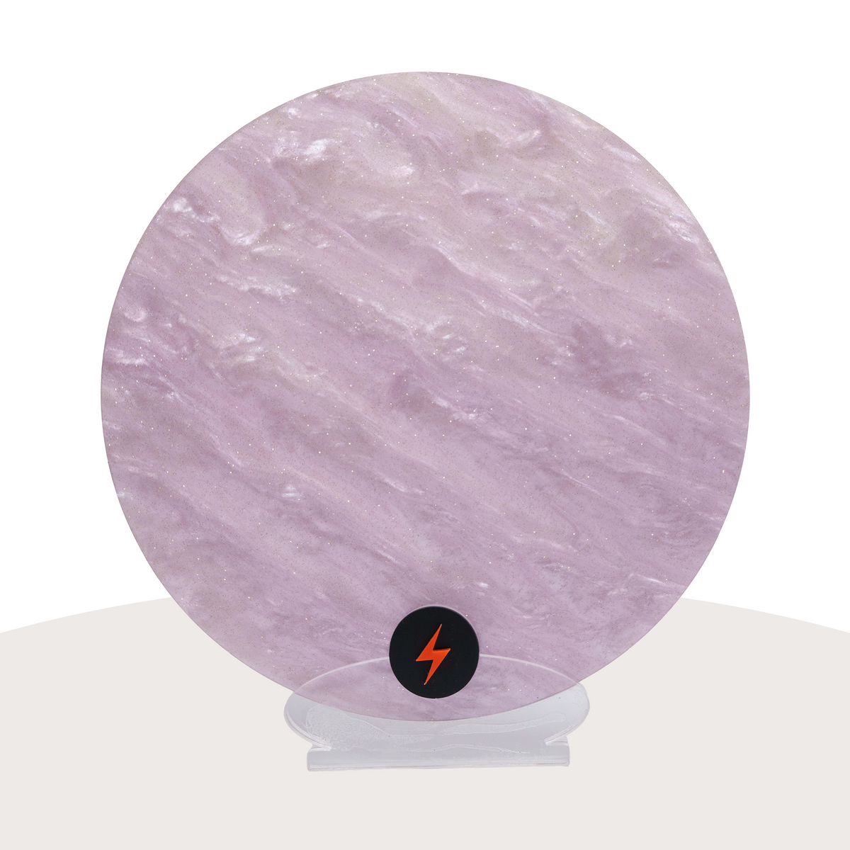 Purple Pixie Pearl Finish Acrylic — Front view