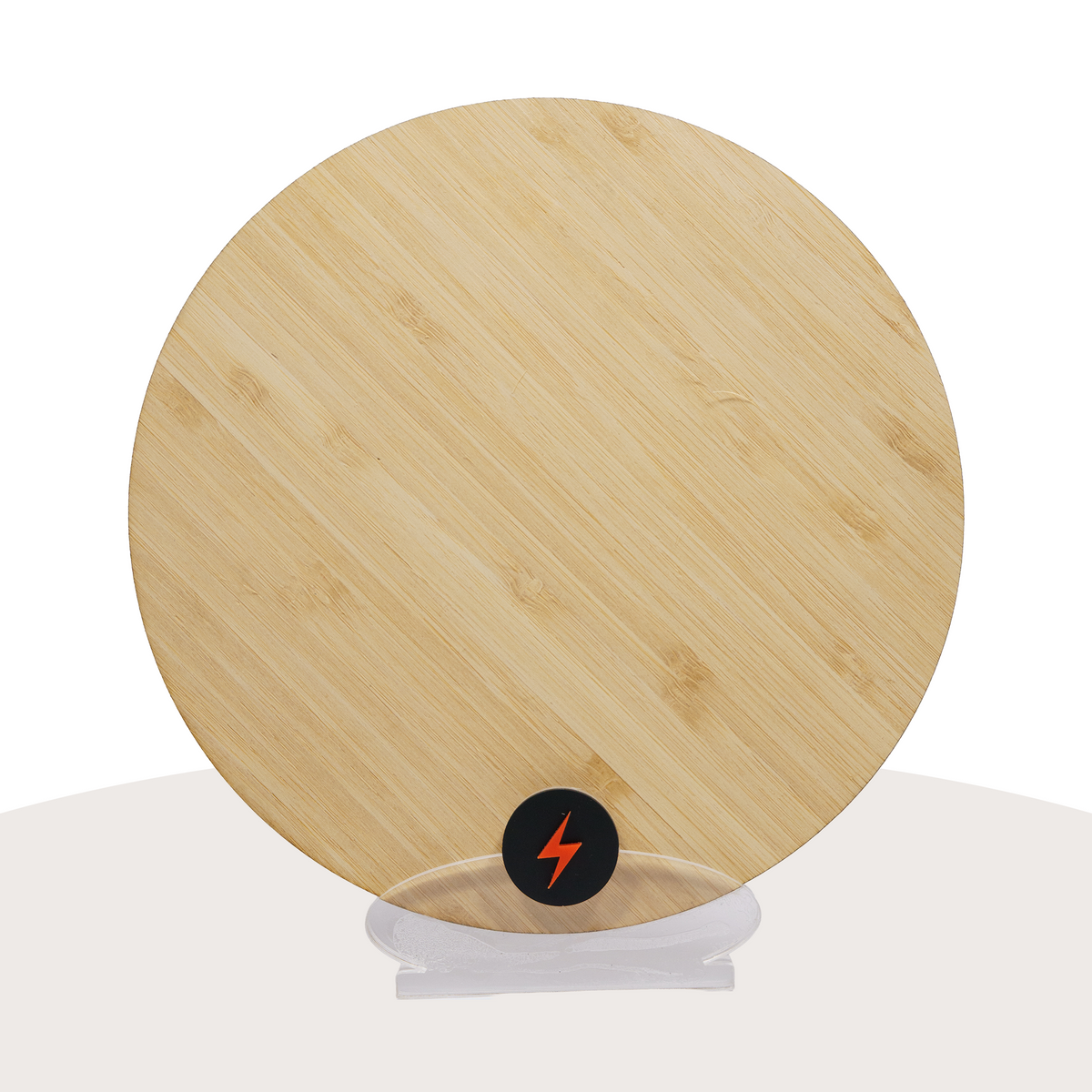 Carbonised Bamboo Laser Plywood — Front view