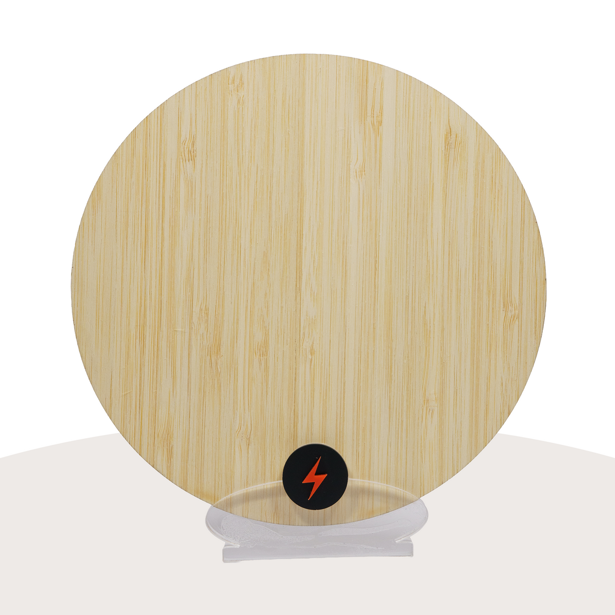 Natural Bamboo Laser Plywood — Front view