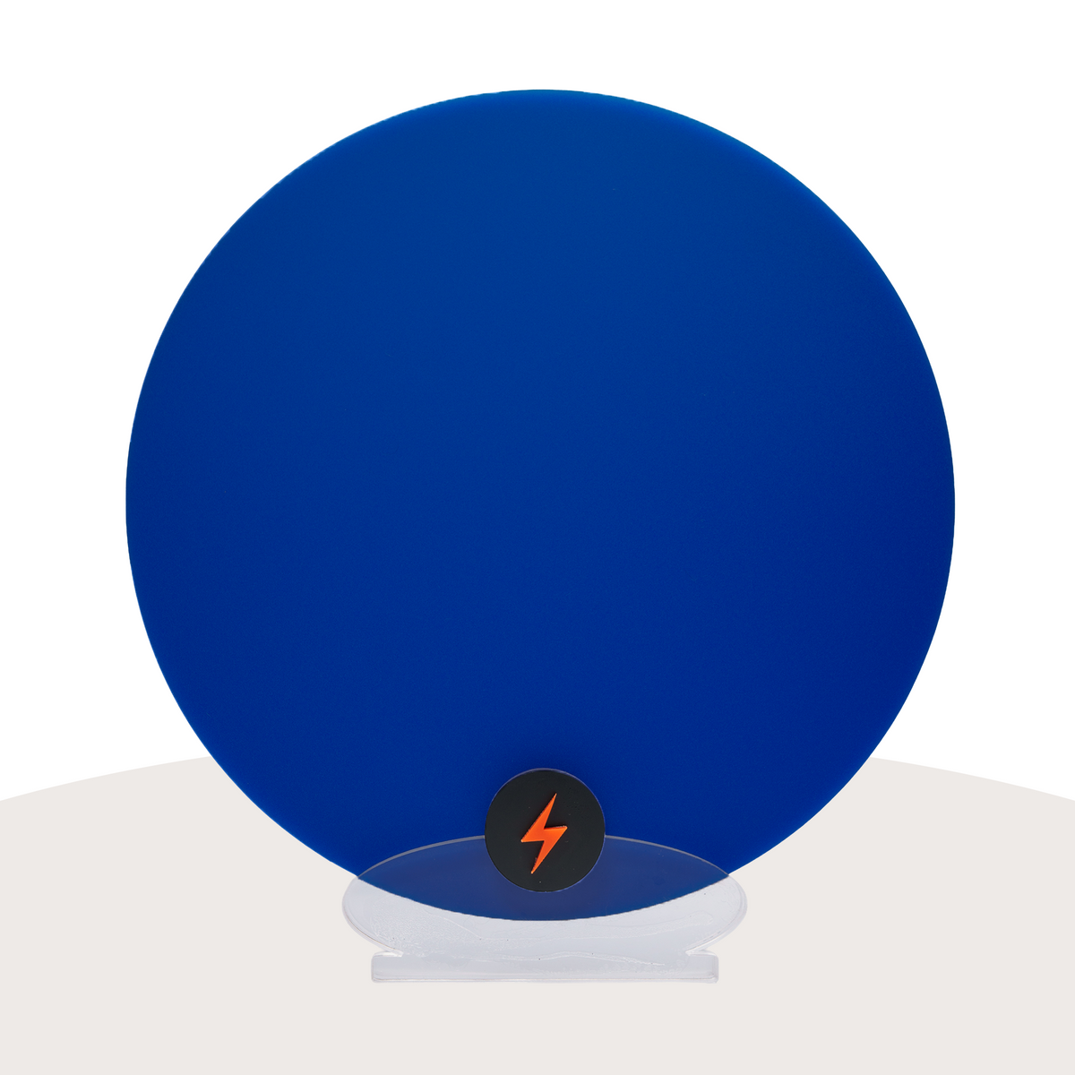 Royal Blue Solid Acrylic — Matte front view