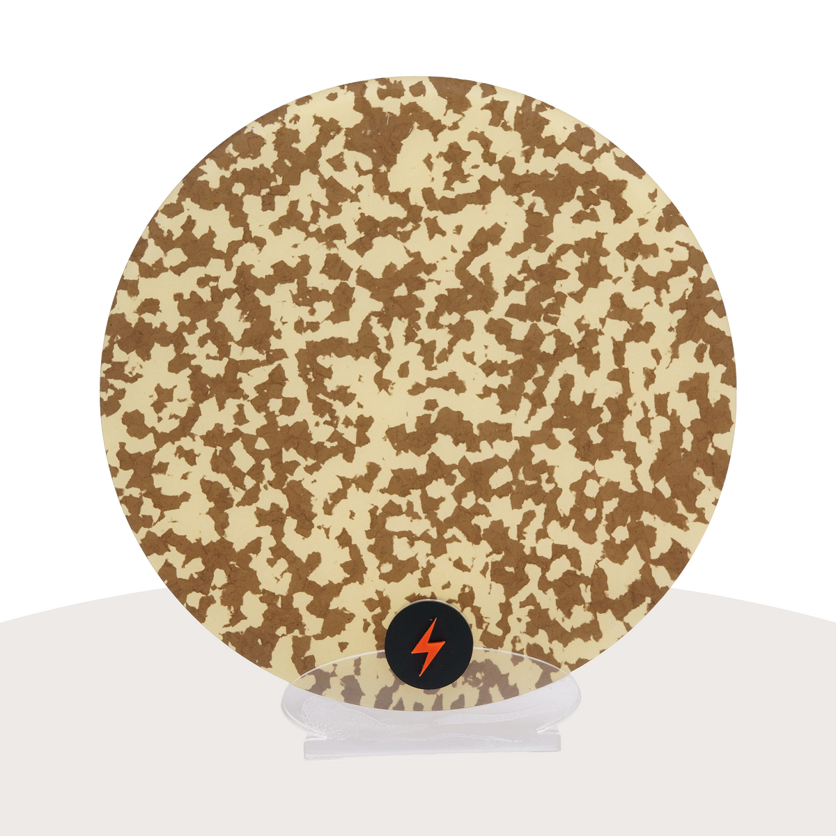 Light Leopard Specialty Acrylic — Front view