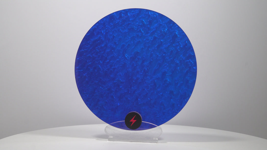 Cobalt Blue Pearl Finish Acrylic — Product video