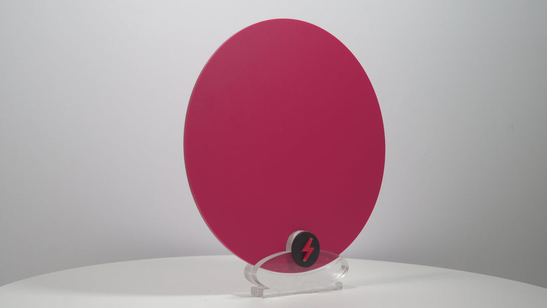 Hot Pink Solid Acrylic — Product video