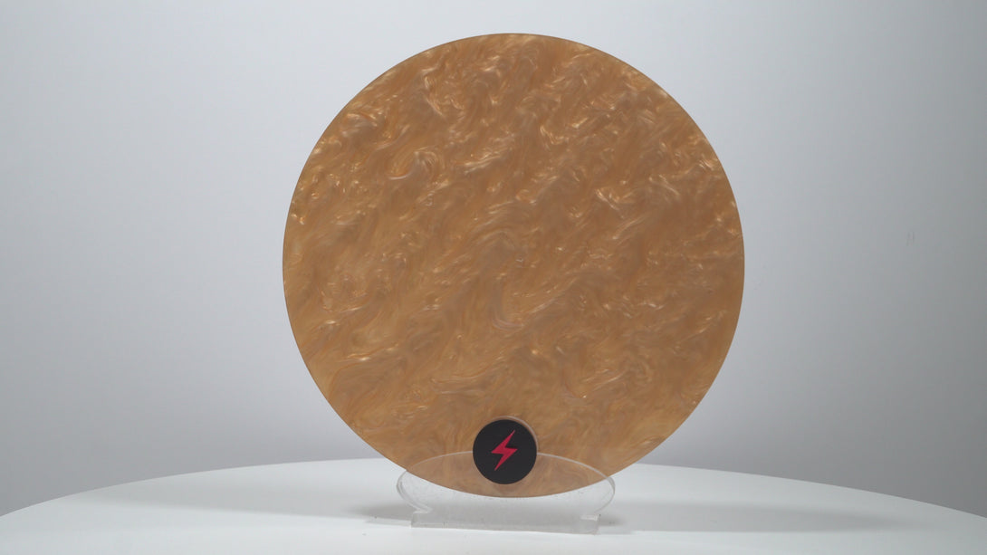 Gold Pearl Finish Acrylic — Product video