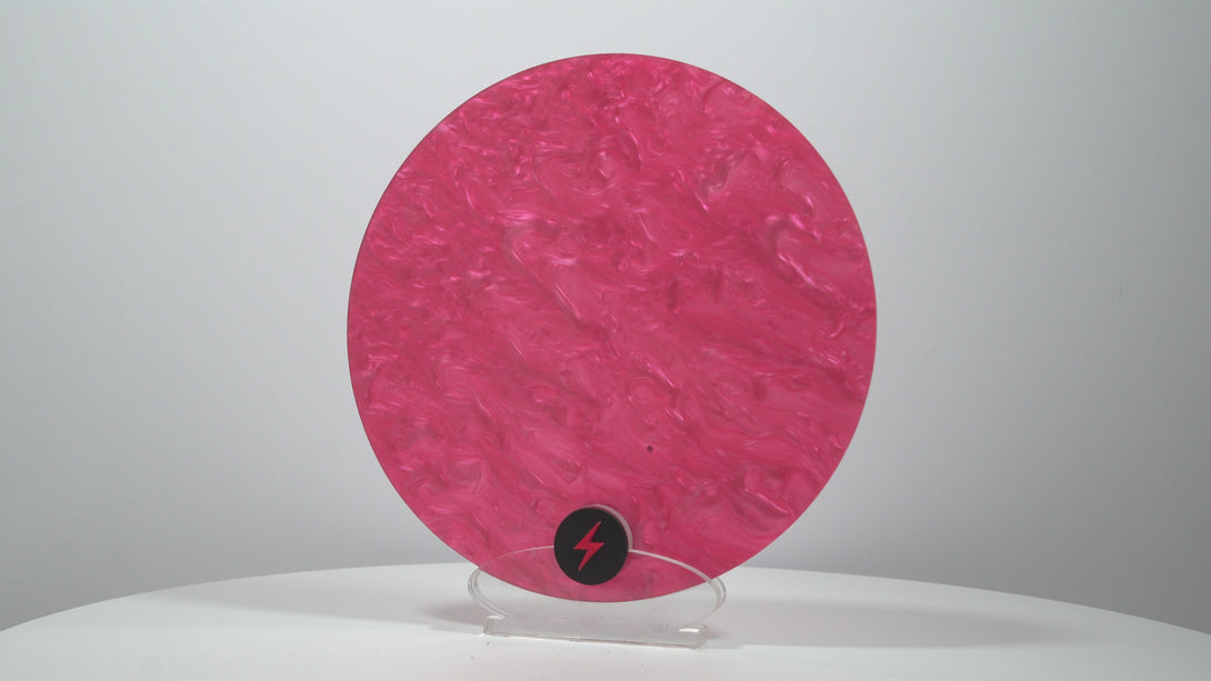 Bright Pink Pearl Finish Acrylic — Product video