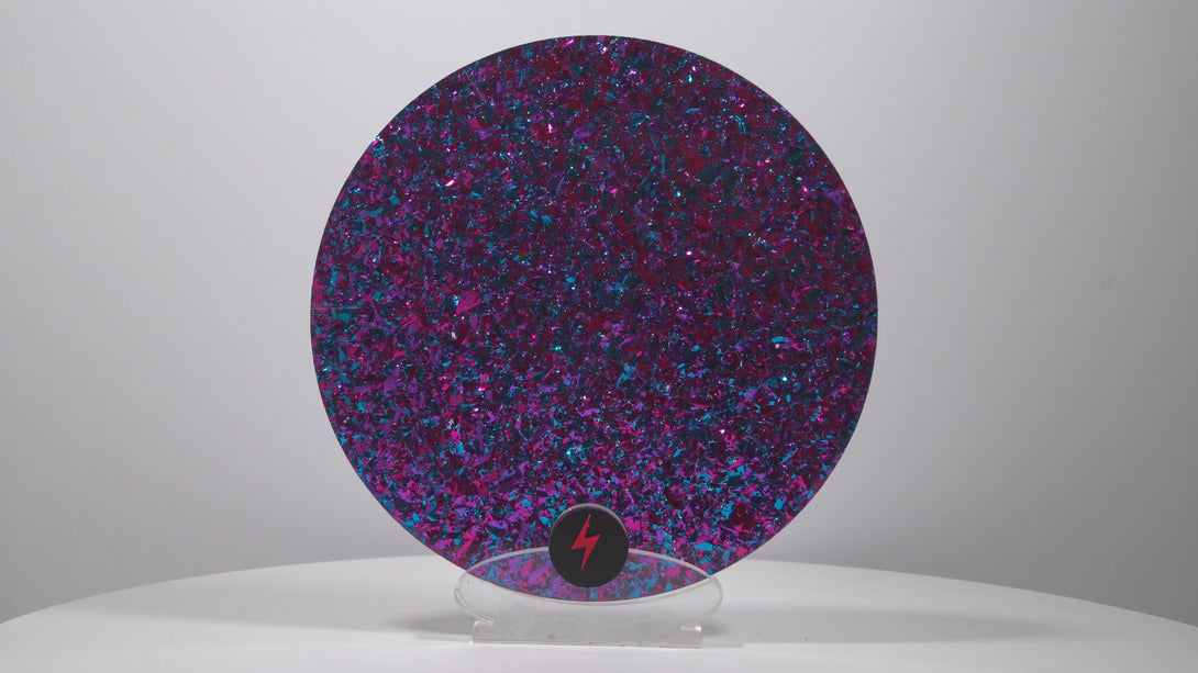 Neon Blue Party Glitter Acrylic — Product video