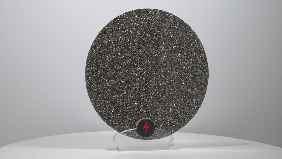 Black Midnight Standard Glitter Acrylic — Product video