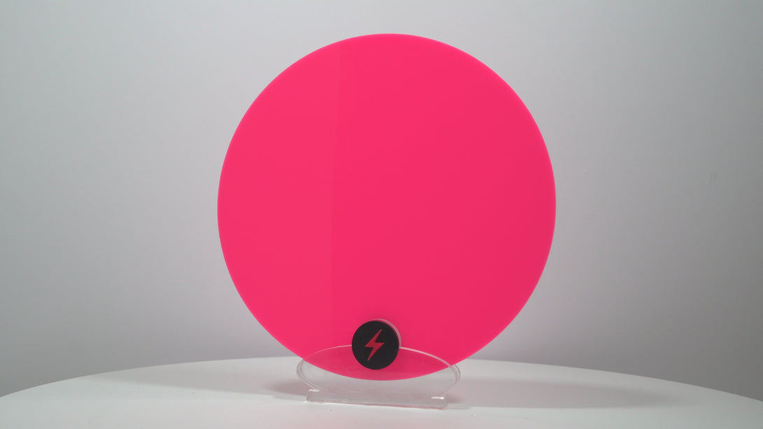 Bright Pink Solid Acrylic — Product video