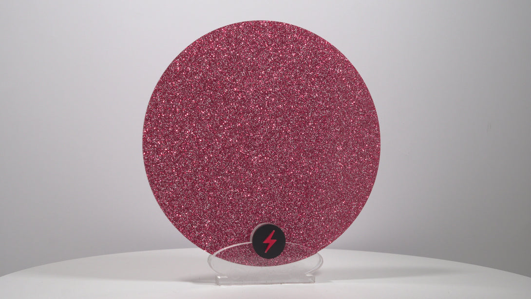 Deep Rose Standard Glitter Acrylic — Product video
