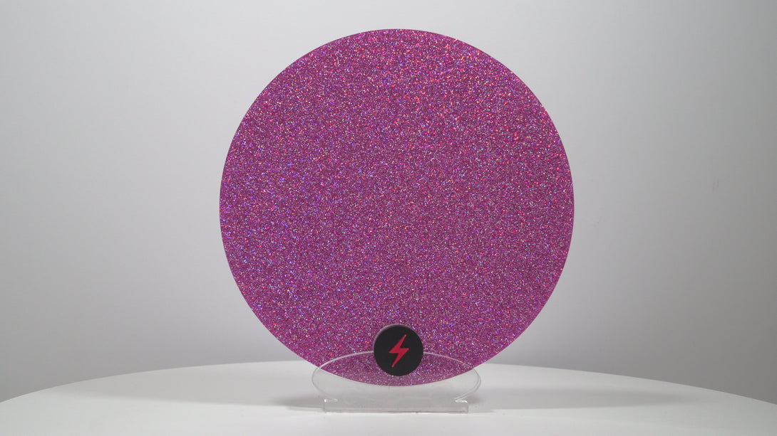 Holographic Violet Standard Glitter Acrylic — Product video