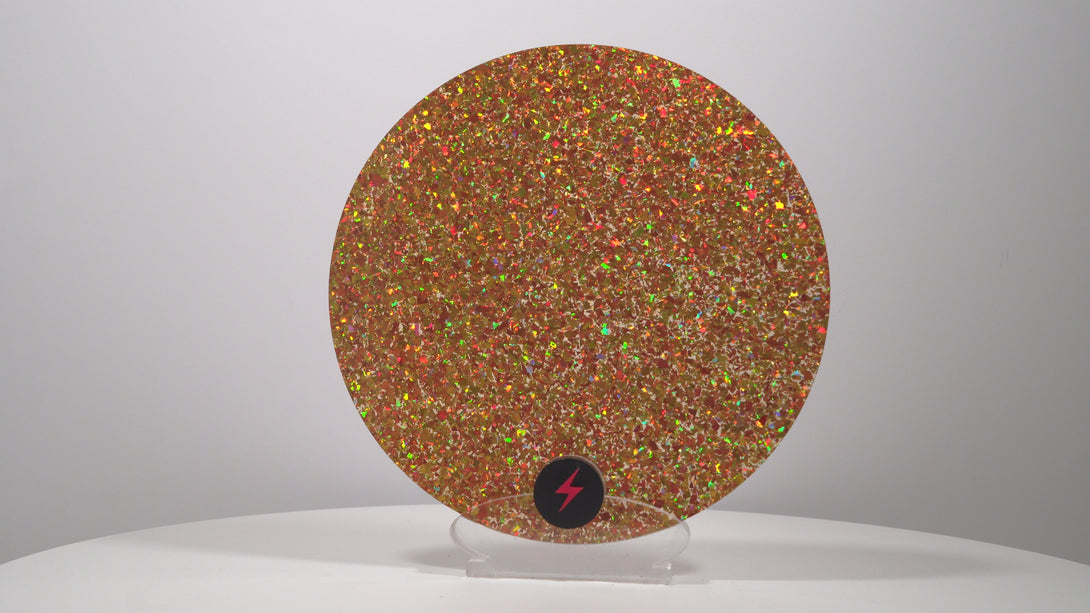 Flame Chunky Glitter Acrylic — Product video