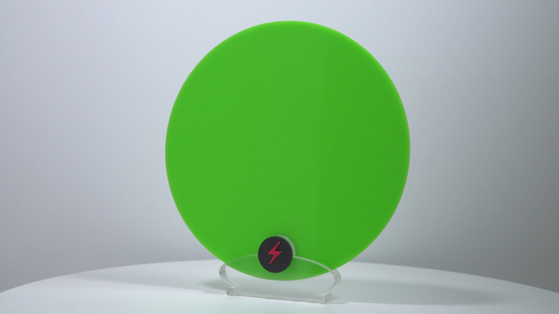 Bright Green Solid Acrylic — Product video