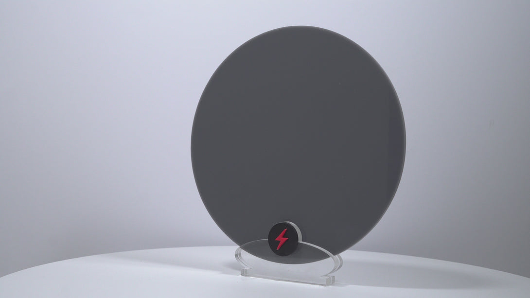 Charcoal Earth Tone Acrylic — Product video